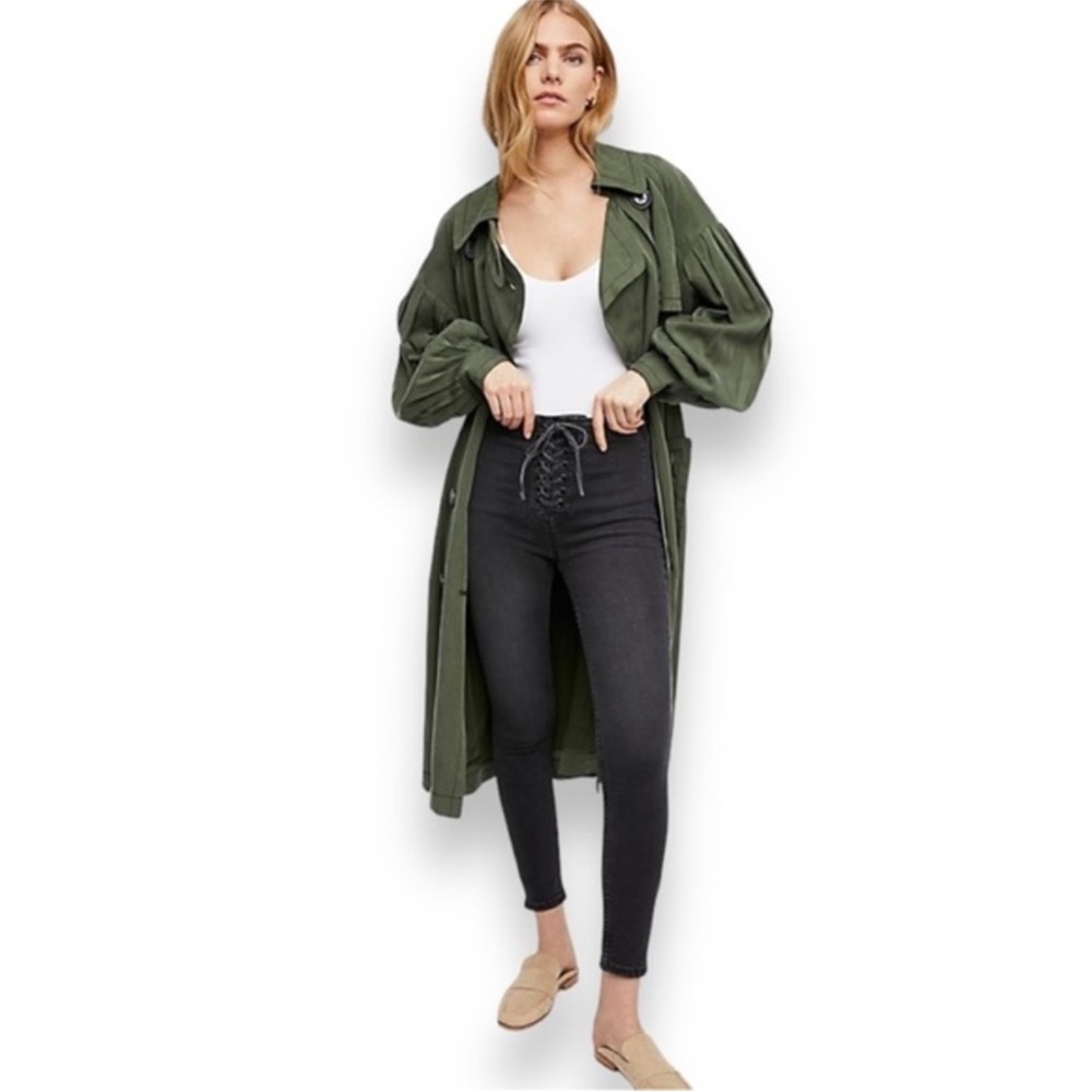 Free People High Lace Legging Jean